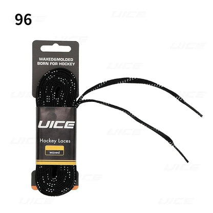 UICE Ice Hockey Skate Laces 84/96/108/120inch Skates Hockey Shoe Lacer Dual Layer Braid Reinforced Hockey Accessories