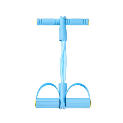 4-Level Resistance Band Tensioner with Non-Slip Handles - Home Fitness Equipment for Abdominal Muscle Training Yoga Abdominal