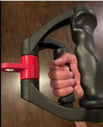 Ergonomics V-Shaped Rowing Bar 360°Rotating V-Handle Biceps Triceps Back Workout T-bar Row Handle LAT Pull Down Cable Machine