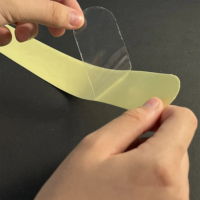 Pickleballs Paddles Protection Tape Transparent Racquet Head Guard Protective Guard Paddle Protector Racket Edge Protection Tape