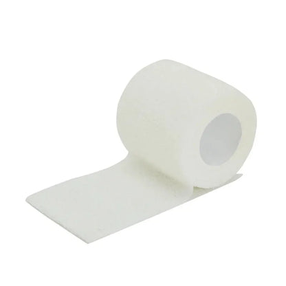 3/6/12/24/30Pcs White First Aid Self Adhesive Cohesive Elasticity Bandages Sports Tape for Wrist Ankle Sprains & Swelling