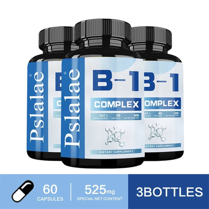 Vitamin B1 Complex - Improves Energy Levels, Boosts Metabolism, and Supports Nervous System Health