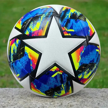 Football standard size 5 machine sewn ball PU explosion-proof material sports league outdoor competition football training