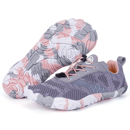 Water Shoes Beach Barefoot Shoes Non-Slip Hiking Trail Running Shoes Comfortable Lightweight Aqua Shoes for Outdoor Sports