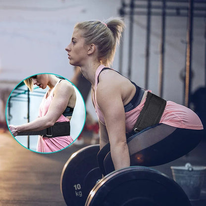 1Pcs Sports Weight Lifting Belts for Men Women - Weight Lifting Core & Lower Back Support Workout Waist Belt for Fitness