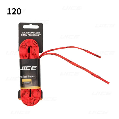UICE Ice Hockey Skate Laces 84/96/108/120inch Skates Hockey Shoe Lacer Dual Layer Braid Reinforced Hockey Accessories