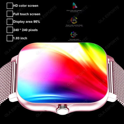 2026 New Multifunctional Smart Watch Men Women Bluetooth Connected Phone Music Fitness Sports Bracelet Sleep Monitor watch ht30