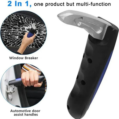 Car Door Assist Handle For elderly 2 in 1 Multifunction Vehicle Support Handles Window Breaker Portable Automotive Car Handle