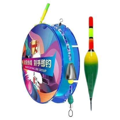 Fishing Line With Bobber With Color Changing Float Automatic Bobber Line Set For Bass Fishing For Kayak Saltwater Boat Pier