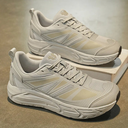 Men's Wide Foot 4E Size Sports Shoes Breathable Comfortable Casual Fall Season round Toe Large Head Extra Wide Footwear