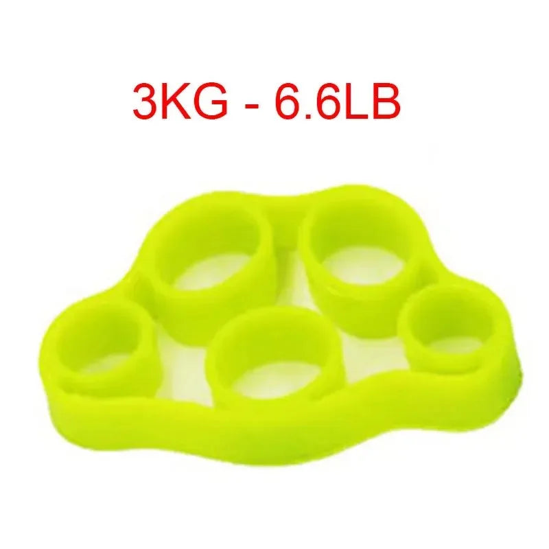 1/8pcs Silicone Finger Grip, Resistance Band, Wrist Stretcher, Elastic Five Finger Expander, Strength Training Device, Exercise