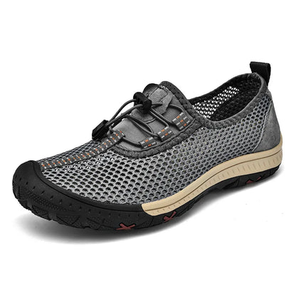 2025 Summer Walking Shoes Men Sneakers Sport Lightweight Casual Hiking Shoes Men Breathable Aqua Shoes Man Outdoor Footwea