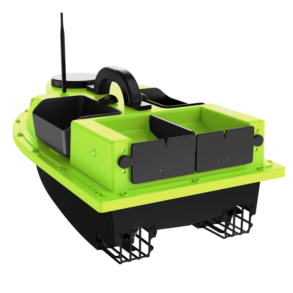 GPS Fishing Bait Boat With Fish Finder - Large Battery RC Remote Control Boat For Bass Lure Fishing, New Durable Plastic Design