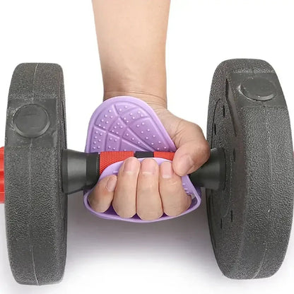 New 1Pair Silicone Weight Lifting Grip Pads Gloves Non-Slip Palm Protection Hand Grips Unisex Dumbbell Pull-up Strength Training