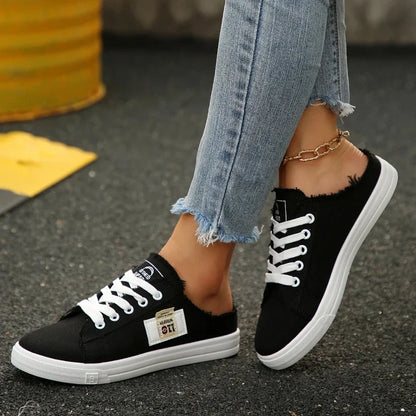 2025 Spring and Autumn New Women's Breathable Fashion Sneakers Flat Shoes Casual Women's Shoes