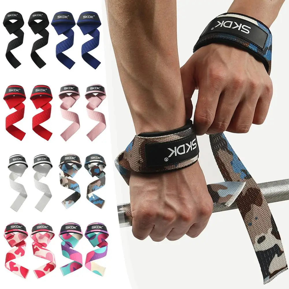 Lifting Belt  Hard Pull Wrist Lifting Straps Grips Band For Weightlifting, Bodybuilding, Xfit, Strength Training Anti-Skid Strap