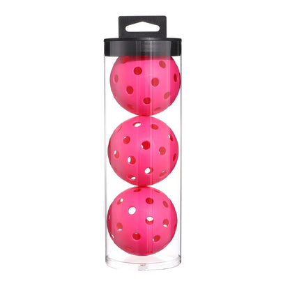Pickleball Balls 40 Holes 74mm Durable High Bounce Outdoor Pickle Balls for Training Competition Sports Accessories