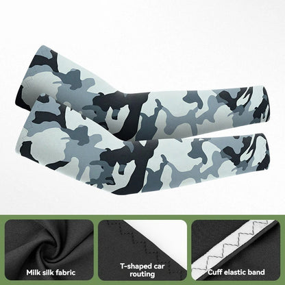 GTUBIKE 1 Pair Sports Cooling Arm Sleeves Basketball Cycling Arm Covers Outdoor Sports Mosquito and UV Protection Sleeves
