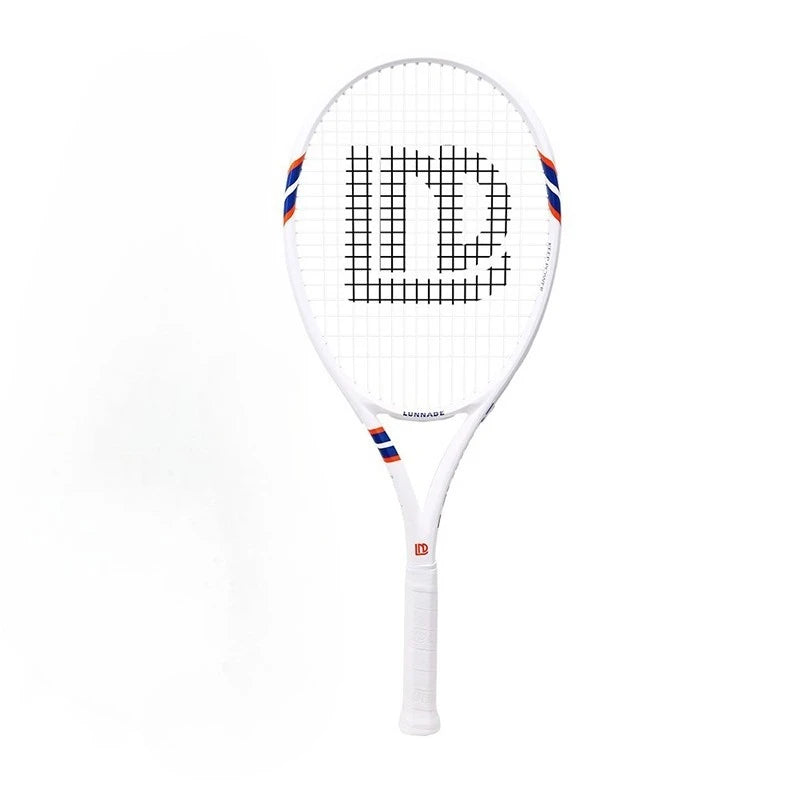 Professional Tennis Rackets Beginner Practice Tennis Rackets Durable Composite Carbon Training Racket Portable Sports Equipment