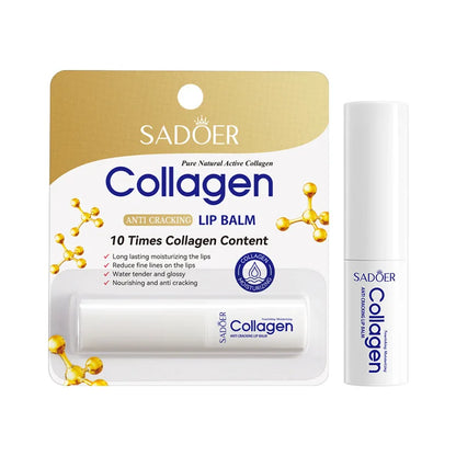 Collagen Anti-Wrinkle Hydrating and Moisturizing Sleep Mask, Collagen Anti-Wrinkle Ampoule Serum, Collagen Multi-Effect Cleansing Soap, Collagen Anti-Chapping Lip Balm, Collagen Skin Moisturizing Cream.