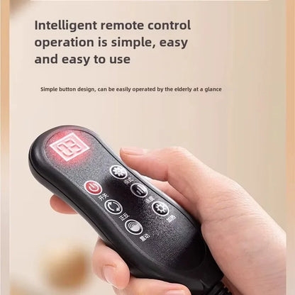 Shiatsu Neck Back Massager with Heat, 2D ro 3D Kneading Massage Chair Pad, Adjustable Compression Seat Massager for Full Body