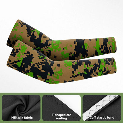 GTUBIKE 1 Pair Sports Cooling Arm Sleeves Basketball Cycling Arm Covers Outdoor Sports Mosquito and UV Protection Sleeves