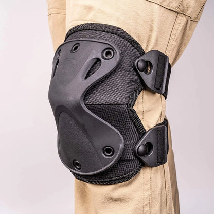 2pcs Professional Tactical Combat Knee and Elbow Protective Pads Sets Advanced Tactical Gear Set