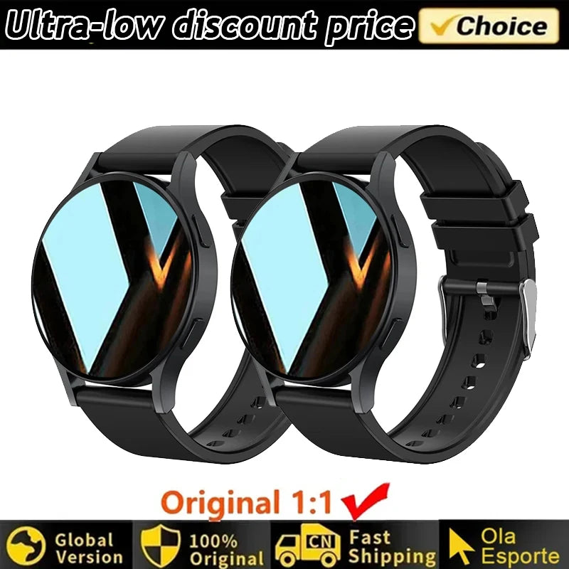 Smartwatch Women Watch 6 Health Monitoring Watch Waterproof Voice Assistant Bluetooth Call Smart Watch 2026 New Sport Watch Men