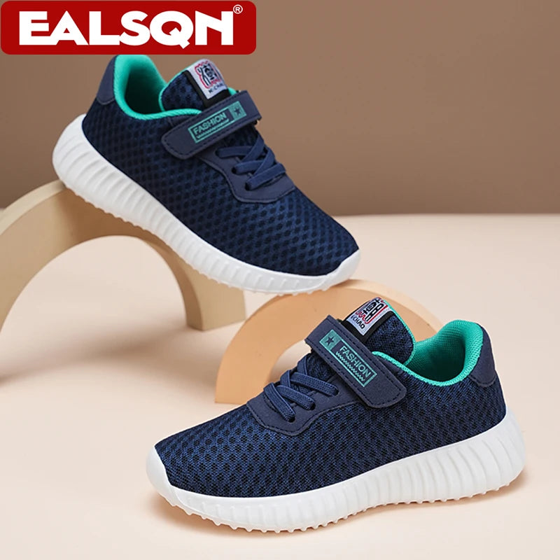 Summer Kids Breathable Lightweight Walking Sneakers Children's Outdoor Running Shoes for Boys' Sports Tennis