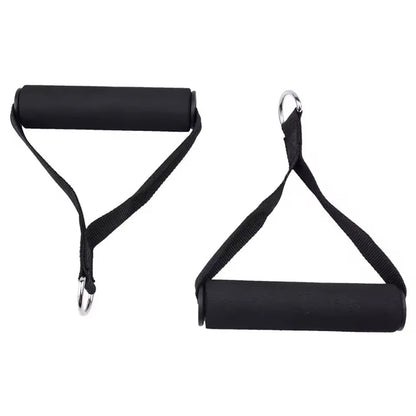 2Pcs of Professional Rope Grip Gym Exercise Resistance Bands with Anti Slip Handles Fitness Accessories