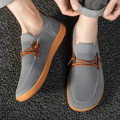 Men's One Foot Walking Shoe Wide Foot Non Slip Running Shoes Breathable Fitness Shoes Lightweight Fitness Sports Shoes Tennis