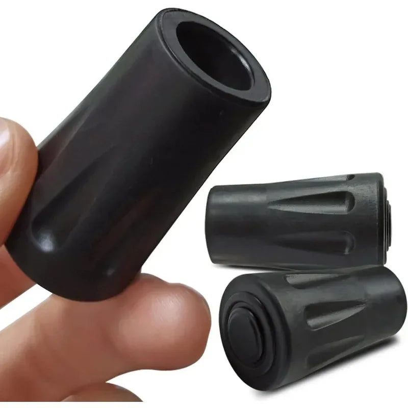 Trekking Pole Tips Durable Hiking Poles Protector Walking Sticks Ends Rubber Feet Fits Most Standard Hiking Poles