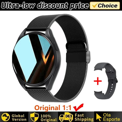 Smartwatch Women Watch 6 Health Monitoring Watch Waterproof Voice Assistant Bluetooth Call Smart Watch 2026 New Sport Watch Men