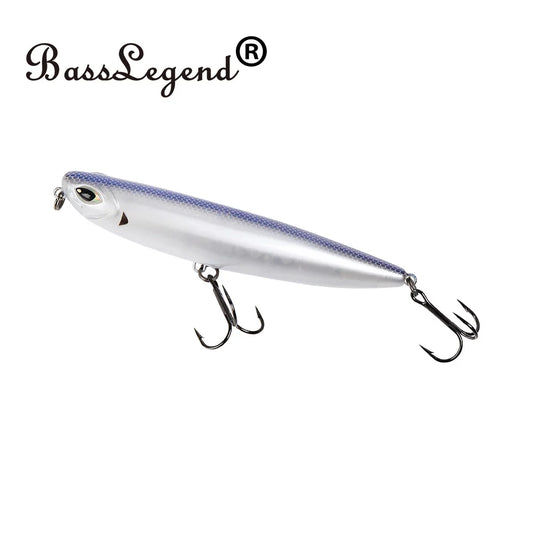 BassLegend Fishing Topwater Lure Surface Walk The Dog Sparrow Wobbler Stick Bait WTD Floating Stickbaits Walker Sea Bass120F