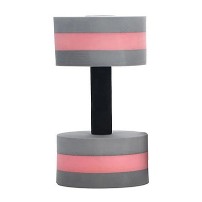 Floating Swim Gym Dumbbell Water Weight Aerobics Fitness Pool Water Swimming Aqua Exercise Barbell EVA Foam Aquatics Dumbbell