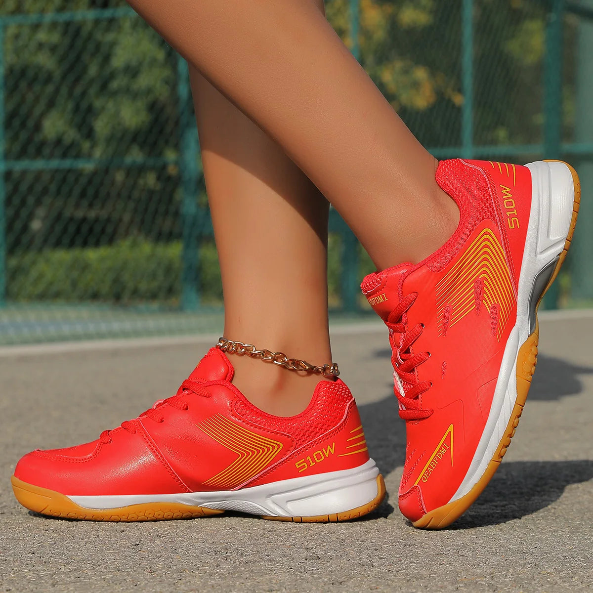 Tennis Sneakers, Professional Comprehensive Training Shoes for Men and Women, Badminton Shoes, Tbottomon Soles, Non-Slip and Wear-Resistant Sneakers