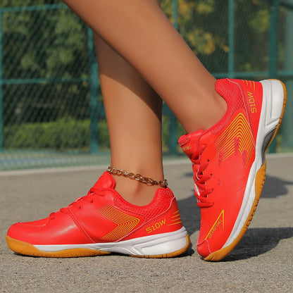 Tennis Sneakers, Professional Comprehensive Training Shoes for Men and Women, Badminton Shoes, Tbottomon Soles, Non-Slip and Wear-Resistant Sneakers