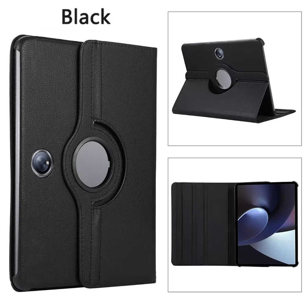Case For OPPO Pad Air10.36inch Case 360 Rotating PU Leather Stand Case for OPPO Pad 11inch Pad2 11.6inch Auto Sleep/Wake Coque