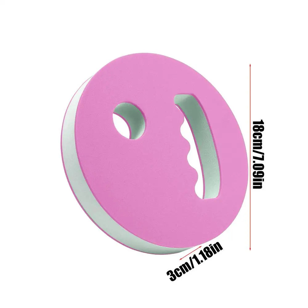 2Pcs Water Exercise Discs Swim Hand Disc Buoyancy Pool Exercise Swim Training Tool EVA Foam Aerobic Equipment Water Paddle Board