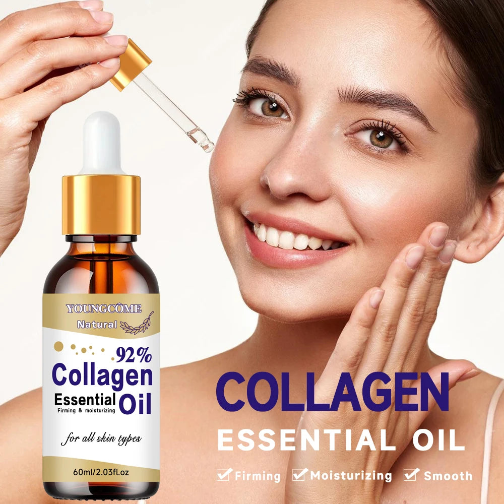 Collagen Peptide - Anti Aging Collagen Serum for Face, Skin Brightening, Reduces Fine Lines  Anti-wrinkle Aging Shrinks Pores