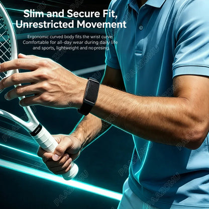 2026 New Screenless Health Fitness Tracker for Men Women Activity Watch Heart Rate Sleep Monitor Sport Smart Bracelet No Screen