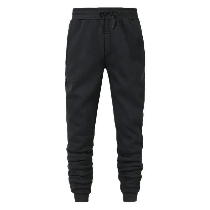 Men Casual Fitness Sports Pants, Breathable Long Trousers for Workout and Exercising