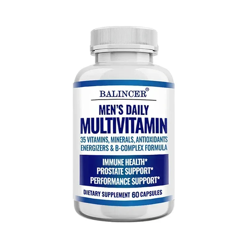 Men's Multivitamin - Improves Bone Strength, Supports Energy & Endurance, Enhances Cognition,Supports Brain,Eye and Heart Health