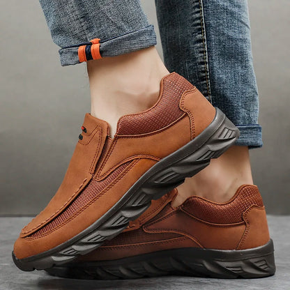 Shoes for Men Fashion Comfortable Walking Men's Sneakers Handmade Stitching New Flat Casual Shoes New Loafers