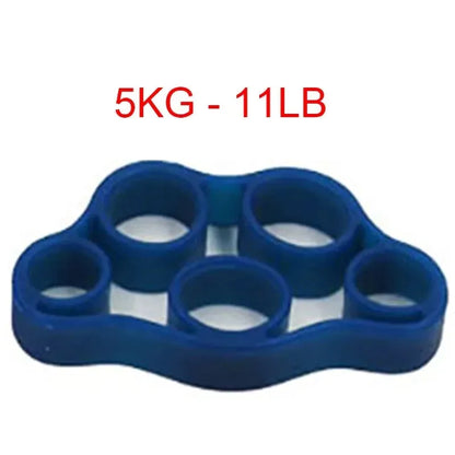 1/8pcs Silicone Finger Grip, Resistance Band, Wrist Stretcher, Elastic Five Finger Expander, Strength Training Device, Exercise