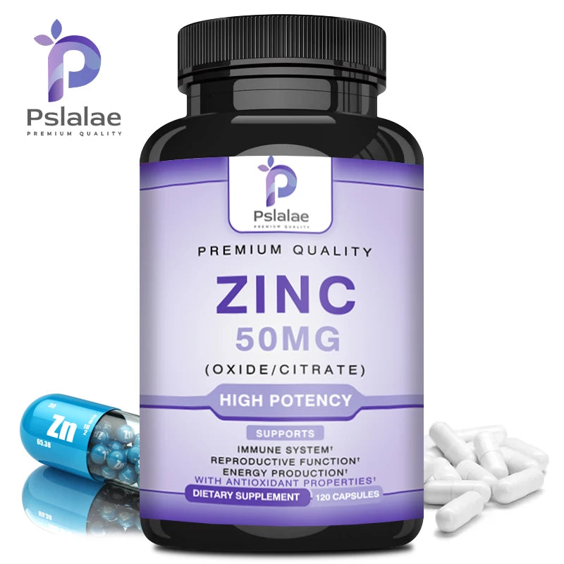 Zinc Supplements - Enhances Immune Function, Promotes Skin Health, Improves Sleep, and Maintains Bone Marrow Health