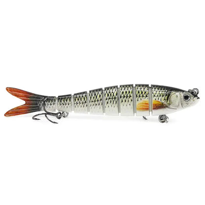 BRAVMACK Sinking Wobblers Fishing Lures Multi Jointed Swimbait Hard Bait Fishing Tackle For Bass Isca Crankbait13.5cm 19g
