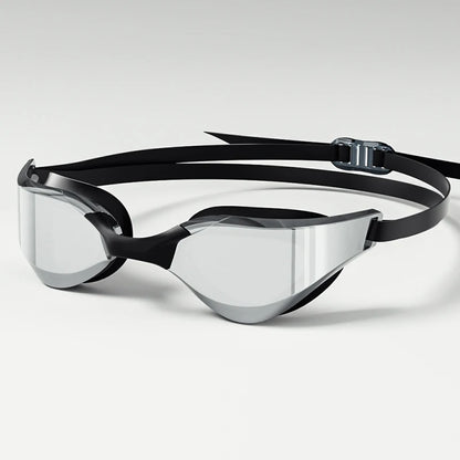 Professional Adult Racing Swim Goggles - High Definition, Waterproof, Anti-Fog, Wide-Angle Lenses with Adjustable Strap
