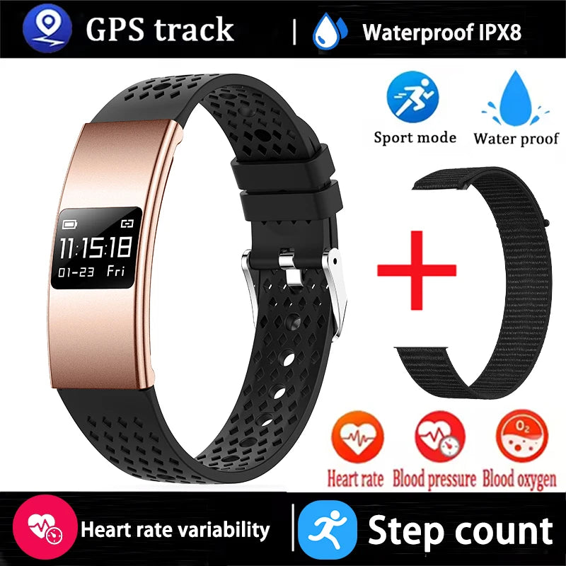 2026 New Intelligent Fitness Tracker for Men and Women Sleep Monitoring 170+Sports Modes Couple Fitness Gift IPX8 SmartBracelet