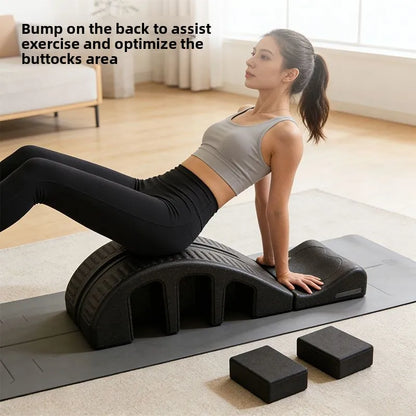 Pilates Upgraded Spine Corrector, Lumbar Stretching, Lumbar Exercise, Yoga Equipment，Back Trainer，Fitness & Body Building